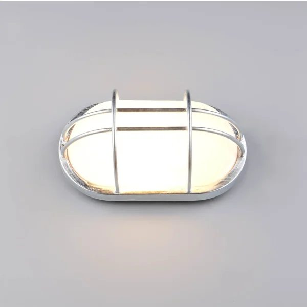 APPLIQUE DA ESTERNO E27 METALLO ZINCO IP44 LILAC