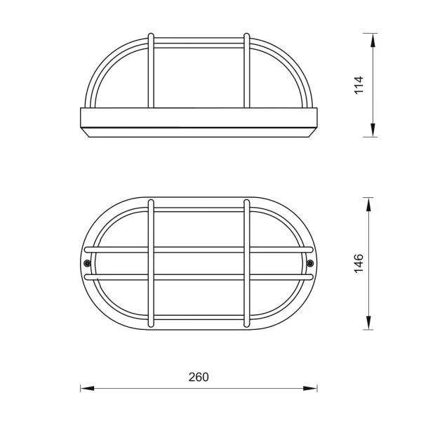 APPLIQUE DA ESTERNO E27 METALLO ZINCO IP44 LILAC