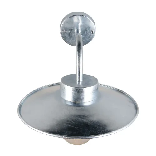 APPLIQUE DA ESTERNO E27 METALLO ZINCO IP44 NERINE
