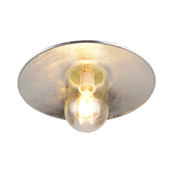APPLIQUE DA ESTERNO E27 METALLO ZINCO IP44 NERINE