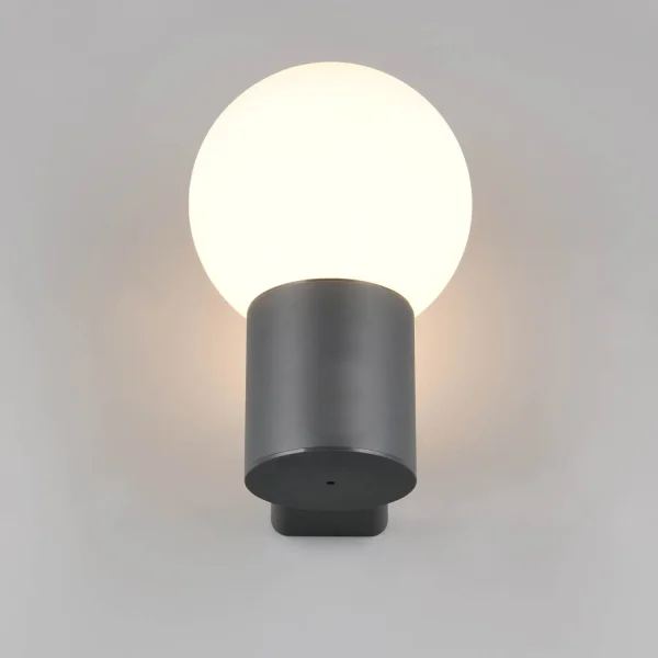 APPLIQUE DA ESTERNO E27 IN ALLUMINIO ANTRACITE IP44 LAUREL