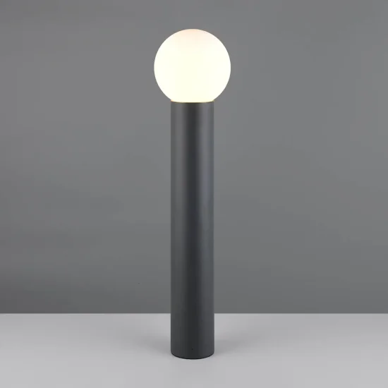 PALETTO DA ESTERNO E27 ALLUMINIO ANTRACITE IP44 80CM LAUREL