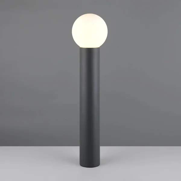 PALETTO DA ESTERNO E27 ALLUMINIO ANTRACITE IP44 80CM LAUREL