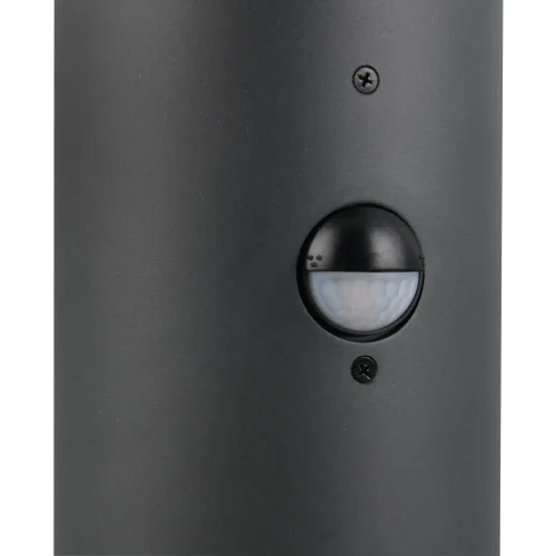 PALETTO ESTERNO E27 CON SENSORE ALLUMINIO ANTRACITE IP44 40CM LAUREL