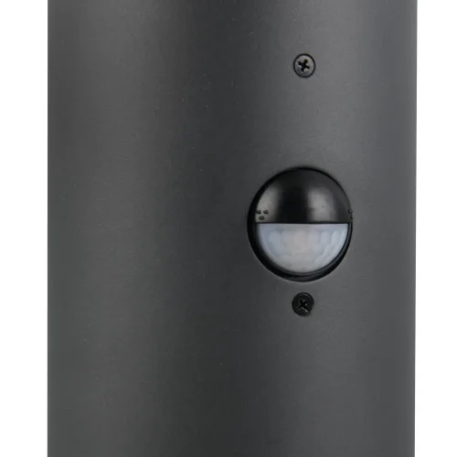 PALETTO ESTERNO E27 CON SENSORE ALLUMINIO ANTRACITE IP44 80CM LAUREL