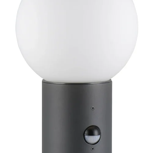 PALETTO ESTERNO E27 CON SENSORE ALLUMINIO ANTRACITE IP44 80CM LAUREL