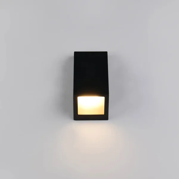 APPLIQUE DA ESTERNO GU10 IP44 NERO BIDENS