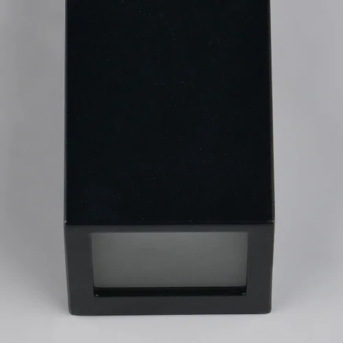 APPLIQUE DA ESTERNO GU10 IP44 NERO BIDENS
