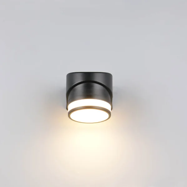 APPLIQUE DA ESTERNO GX53 10W 4000K IP44 NERO CELANDINE