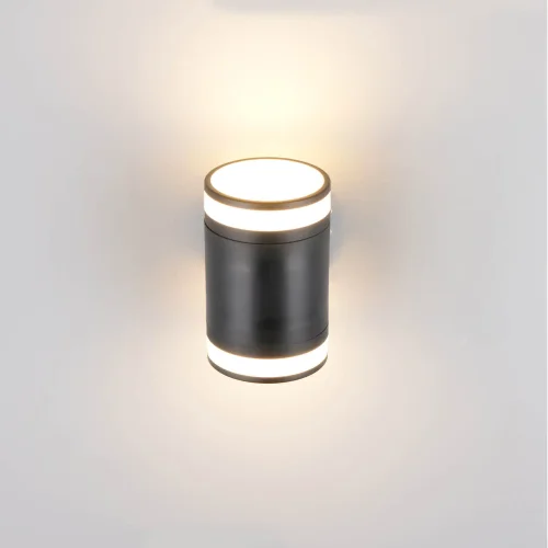 APPLIQUE DA ESTERNO 2 LUCI GX53 2x10W 4000K IP44 NERO CELANDINE