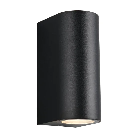APPLIQUE DA ESTERNO 2 LUCI GU10 IP44 CILINDRICO STEVIA
