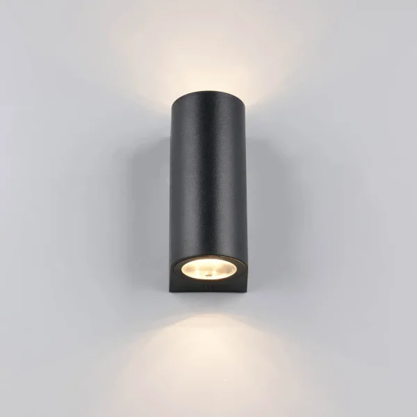 APPLIQUE DA ESTERNO 2 LUCI GU10 IP44 CILINDRICO STEVIA