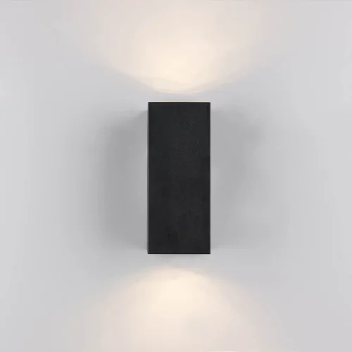 APPLIQUE DA ESTERNO 2 LUCI GU10 IP44 QUADRATA STEVIA