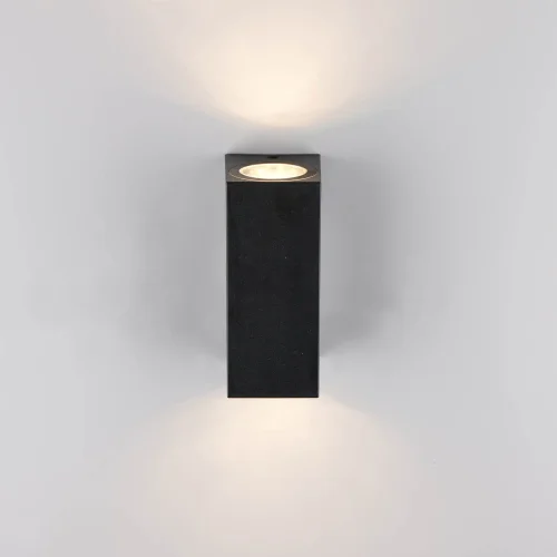 APPLIQUE DA ESTERNO 2 LUCI GU10 IP44 QUADRATA STEVIA