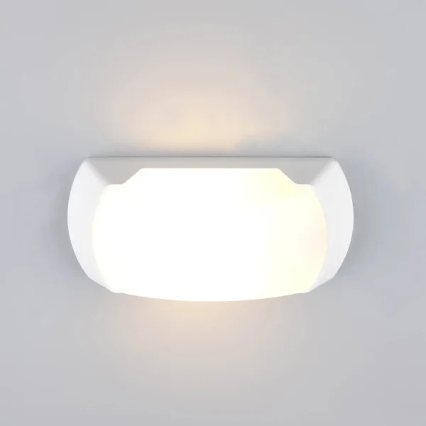 APPLIQUE DA ESTERNO E27 IP65 BIANCO CEDRO