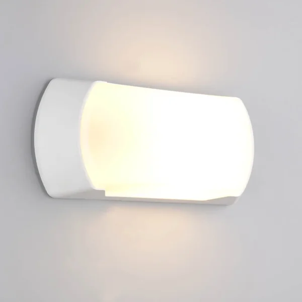APPLIQUE DA ESTERNO E27 IP65 BIANCO CEDRO