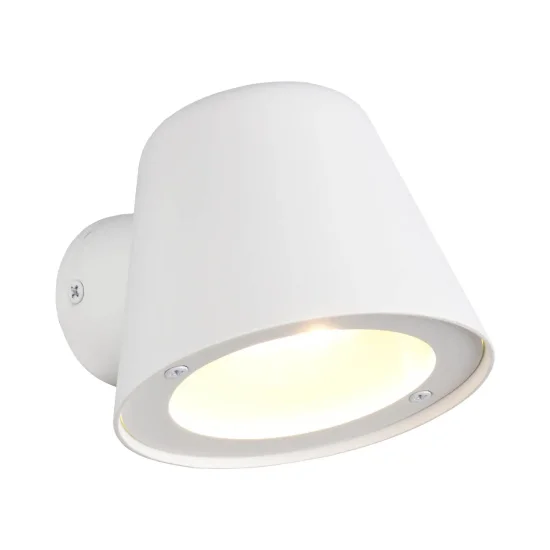 APPLIQUE DA ESTERNO GU10 BIANCO OPACO IP44 MOSSEN