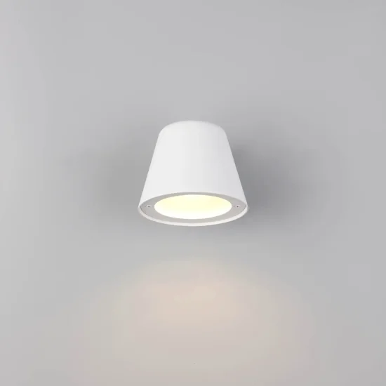 APPLIQUE DA ESTERNO GU10 BIANCO OPACO IP44 MOSSEN 2