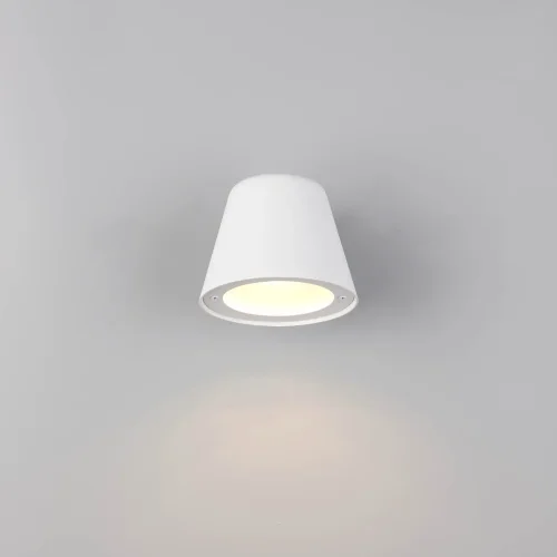APPLIQUE DA ESTERNO GU10 BIANCO OPACO IP44 MOSSEN