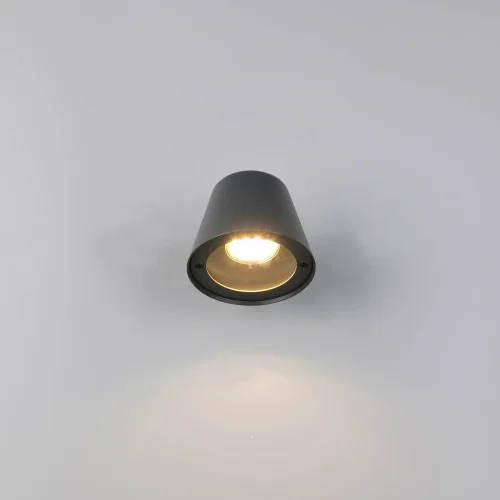 APPLIQUE DA ESTERNO GU10 ANTRACITE IP44 MOSSEN