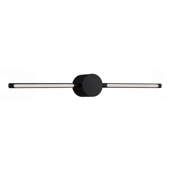 LAMPADA DA PARETE BAGNO LED 15W CCT CON ROTAZIONE NERO IP44