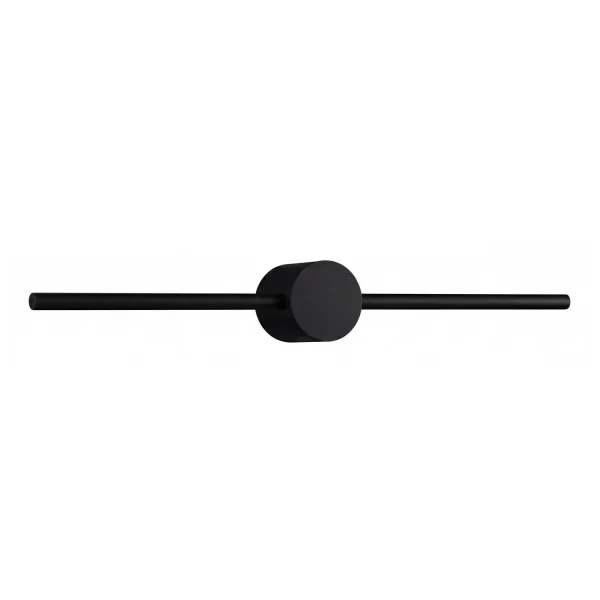 LAMPADA DA PARETE BAGNO LED 15W CCT CON ROTAZIONE NERO IP44