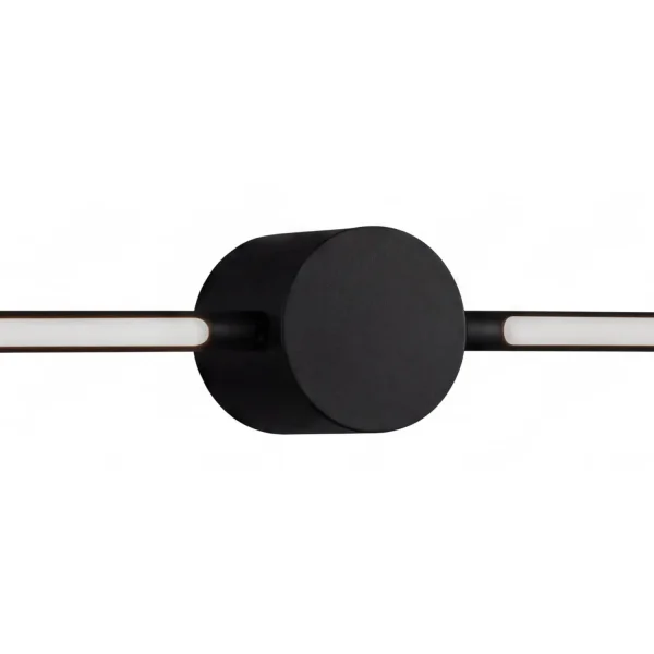 LAMPADA DA PARETE BAGNO LED 15W CCT CON ROTAZIONE NERO IP44
