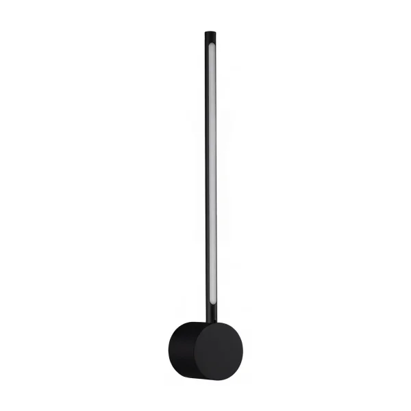 APPLIQUE DA BAGNO LED 10W CCT CON ROTAZIONE NERA IP44