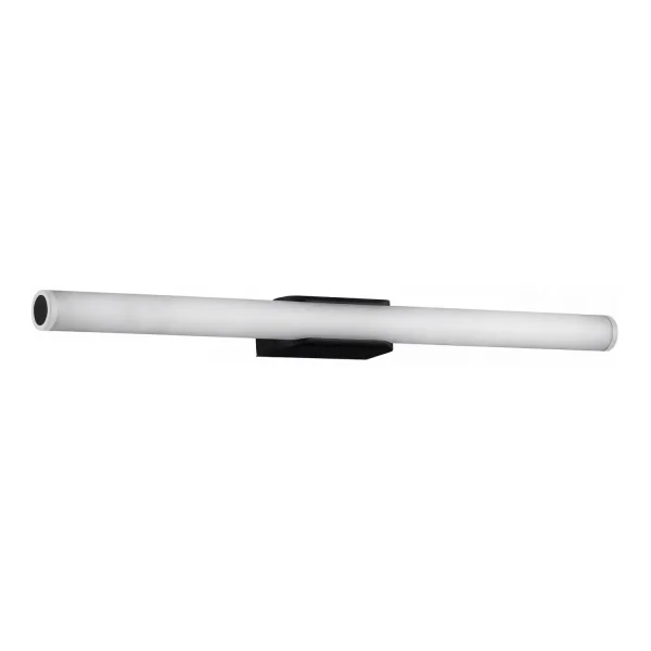 APPLIQUE DA PARETE BAGNO LED 12W CCT NERO IP44 360°