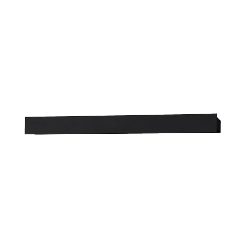 APPLIQUE DA PARETE BAGNO LED 20W CCT NERO IP44 79 CM