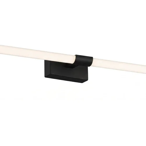 APPLIQUE DA PARETE BAGNO LED 20W 4000K NERO IP44 60CM