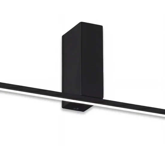 APPLIQUE DA BAGNO LED 20W 4000K IP44 NERO 2