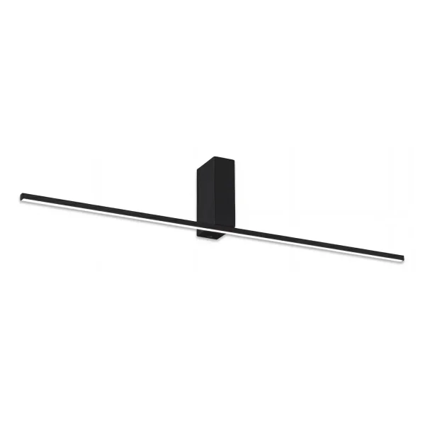 APPLIQUE DA BAGNO LED 20W 4000K IP44 NERO