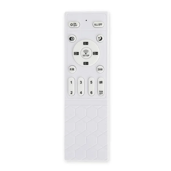 VENTILATORE DA SOFFITTO DC LED 38W CORDA BIANCA AIRELLE
