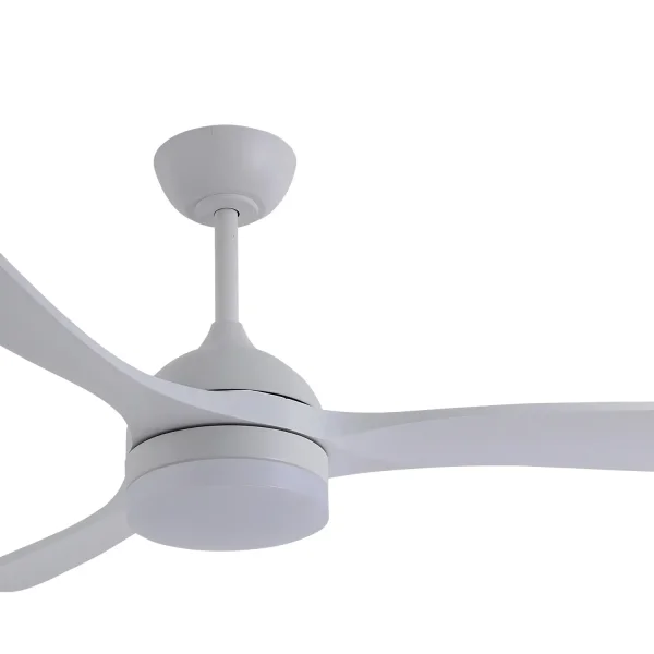 VENTILATORE DA SOFFITTO DC LED 20W PALE IN LEGNO BIANCO LUMINOR