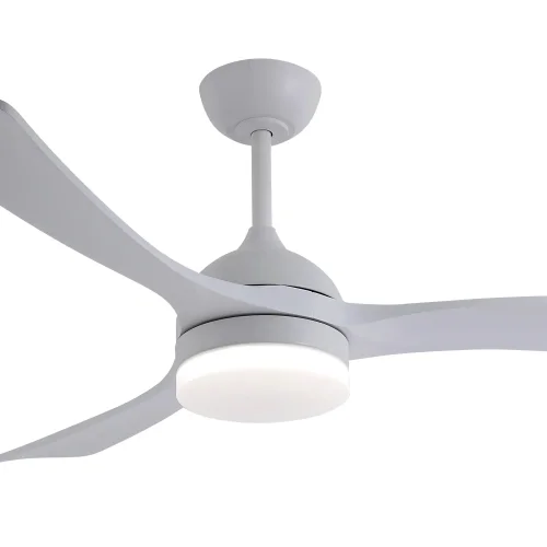 VENTILATORE DA SOFFITTO DC LED 20W PALE IN LEGNO BIANCO LUMINOR
