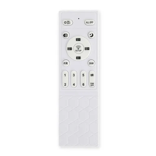 VENTILATORE DA SOFFITTO DC LED 24W 3 PALE COLORE LEGNO KONA