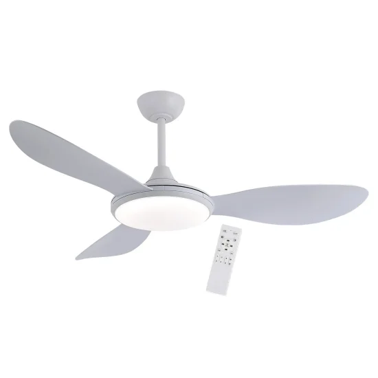 VENTILATORE DA SOFFITTO DC LED 24W 3 PALE BIANCO KONA 2