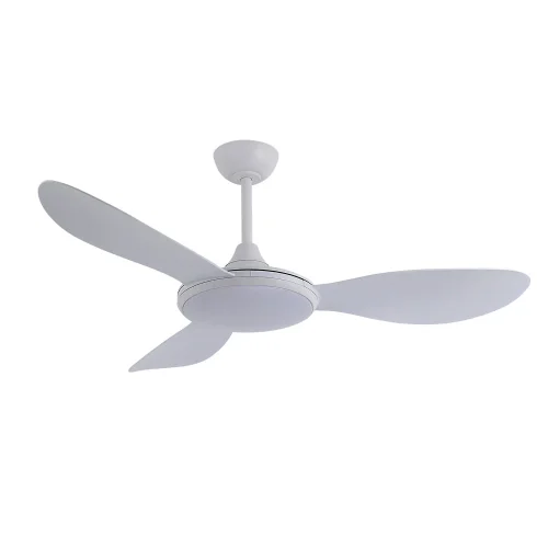 VENTILATORE DA SOFFITTO DC LED 24W 3 PALE BIANCO KONA