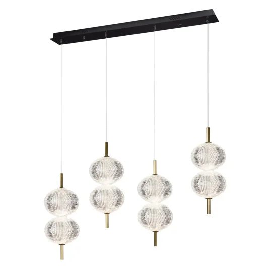 LAMPADA DA SOFFITTO LED 4 LUCI 24W REGOLABILE AMBARINA 2