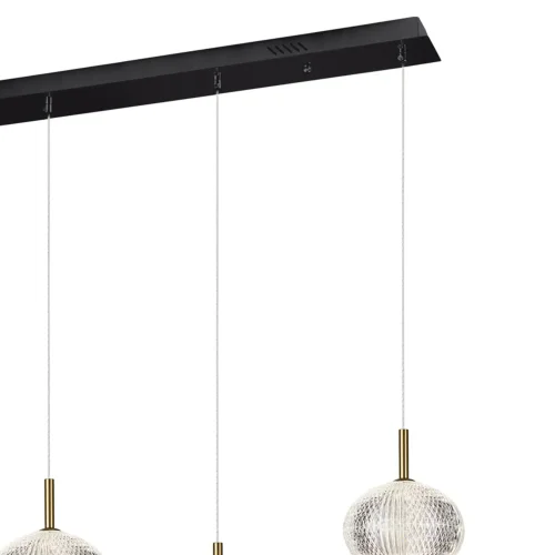 LAMPADA DA SOFFITTO LED 4 LUCI 24W REGOLABILE AMBARINA