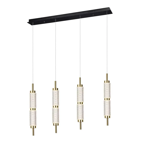 LAMPADA DA SOFFITTO LED 4 LUCI 32W REGOLABILE VIOLETA