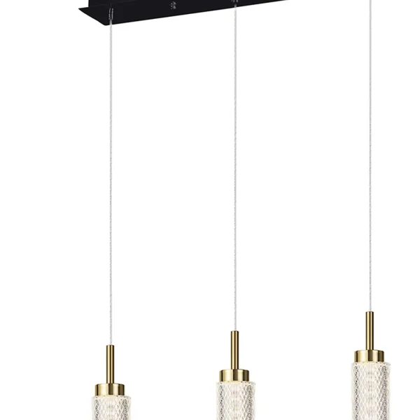 LAMPADA DA SOFFITTO LED 4 LUCI 32W REGOLABILE VIOLETA