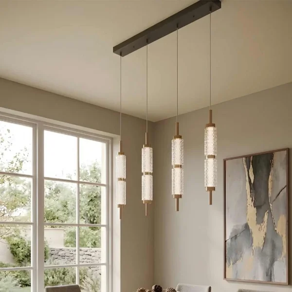 LAMPADA DA SOFFITTO LED 4 LUCI 32W REGOLABILE VIOLETA