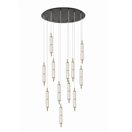 LAMPADA DA SOFFITTO LED 12 LUCI 96W REGOLABILE VIOLETA 2