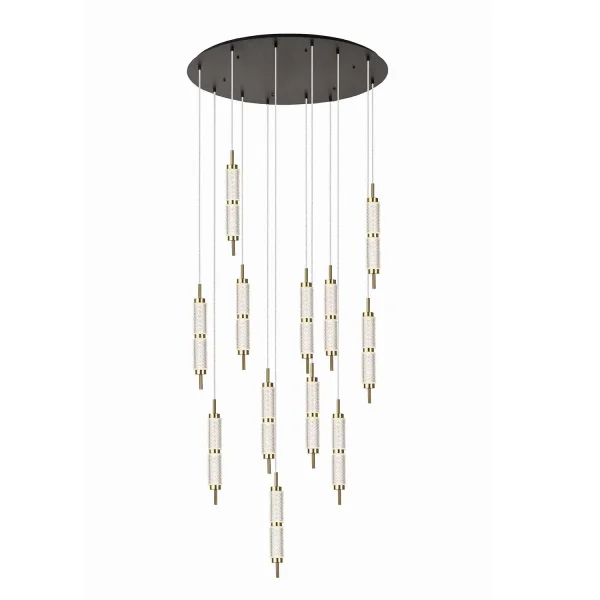 LAMPADA DA SOFFITTO LED 12 LUCI 96W REGOLABILE VIOLETA