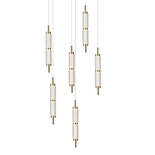 LAMPADA DA SOFFITTO LED 6 LUCI 48W REGOLABILE VIOLETA