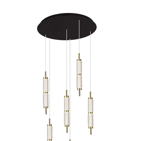 LAMPADA DA SOFFITTO LED 6 LUCI 48W REGOLABILE VIOLETA