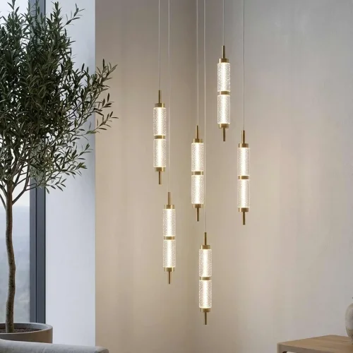 LAMPADA DA SOFFITTO LED 6 LUCI 48W REGOLABILE VIOLETA