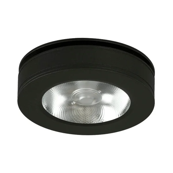 FARETTO DA INCASSO BASCULANTE 10W 3000K NERO
